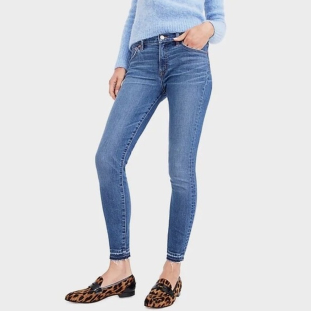 NWT J. Crew factory 8" Toothpick Jean with Let-Down Hem: size 26 - Picture 1 of 15